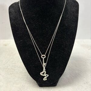 Hearts And Keys Necklace